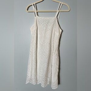 White Floraly Dress